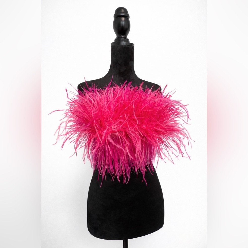 Ostrich Feather Top